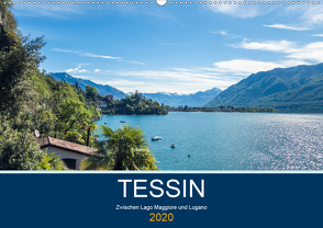 Tessin, zwischen Lago Maggiore und Lugano (Wandkalender 2020 DIN A2 quer) von custompix.de