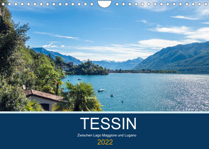 Tessin, zwischen Lago Maggiore und Lugano (Wandkalender 2022 DIN A4 quer) von custompix.de