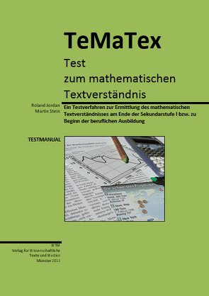 Test zum mathematischen Textverständnis von Jordan,  Roland, Stein,  Martin