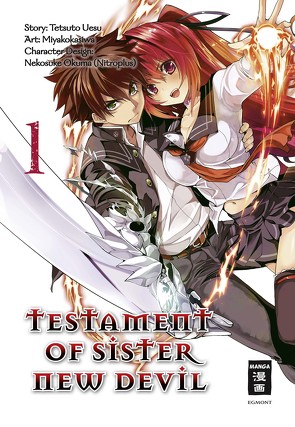 Testament of Sister New Devil 01 von Miyakokasiwa, Okuma,  Nekosuke, Steinle,  Christine, Uesu,  Tetsuto