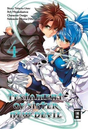 Testament of Sister New Devil 04 von Miyakokasiwa, Okuma,  Nekosuke, Steinle,  Christine, Uesu,  Tetsuto