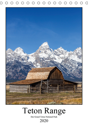 Teton Range – Der Grand Teton National Park (Tischkalender 2020 DIN A5 hoch) von Klinder,  Thomas