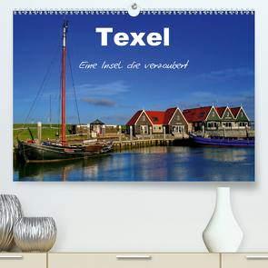 Texel – Eine Insel die verzaubert (Premium, hochwertiger DIN A2 Wandkalender 2021, Kunstdruck in Hochglanz) von Krone,  Elke