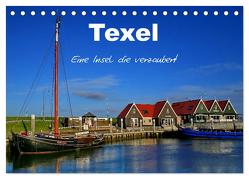 Texel – Eine Insel die verzaubert (Tischkalender 2024 DIN A5 quer), CALVENDO Monatskalender von Krone,  Elke