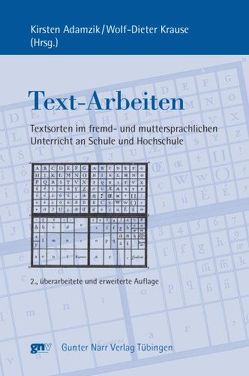 Text-Arbeiten von Adamzik,  Kirsten, Krause,  Wolf-Dieter