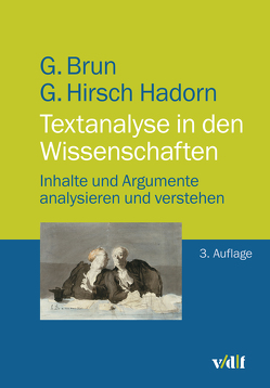 Textanalyse in den Wissenschaften von Brun,  Georg, Hirsch Hadorn,  Gertrude