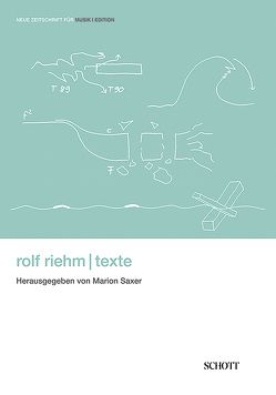 Texte von Riehm,  Rolf, Saxer,  Marion