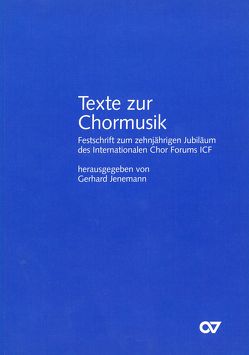 Texte zur Chormusik von Jenemann,  Gerhard