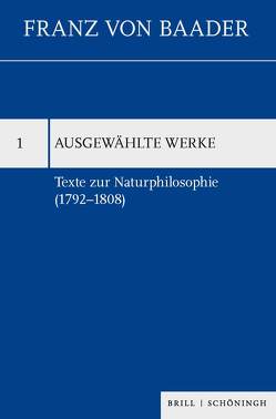 Texte zur Naturphilosophie (1792–1808) von Bonchino,  Alberto