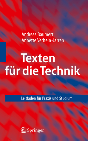 Texten für die Technik von Baumert,  Andreas, Verhein-Jarren,  Annette