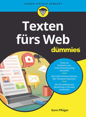 Texten fürs Web für Dummies von Pflüger,  Gero