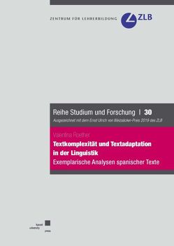 Textkomplexität und Textadaptation in der Linguistik. Exemplarische Analysen spanischer Texte von Roether,  Valentina