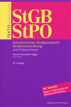 TEXTO StGB/StPO von Niggli,  Marcel Alexander