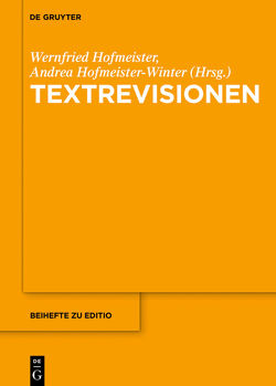 Textrevisionen von Hofmeister,  Wernfried, Hofmeister-Winter,  Andrea