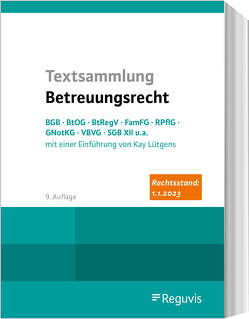 Textsammlung Betreuungsrecht von Lütgens,  Kay