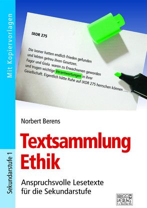 Textsammlung Ethik von Berens,  Norbert