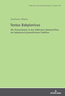 Textus Babylonicus von Miletto,  Gianfranco