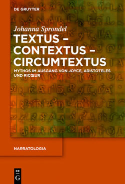 Textus – Contextus – Circumtextus von Sprondel,  Johanna