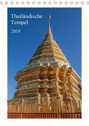 Thailändische Tempel (Tischkalender 2019 DIN A5 hoch) von Leonhardy,  Thomas