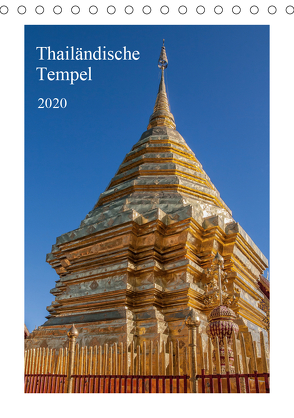 Thailändische Tempel (Tischkalender 2020 DIN A5 hoch) von Leonhardy,  Thomas