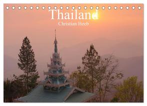 Thailand Christian Heeb (Tischkalender 2024 DIN A5 quer), CALVENDO Monatskalender von Heeb,  Christian