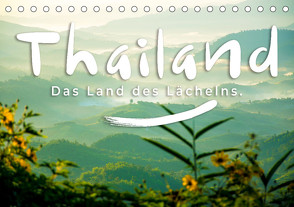 Thailand – Das Land des Lächelns. (Tischkalender 2024 DIN A5 quer) von Monkey,  Happy