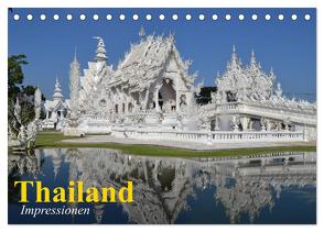 Thailand. Impressionen (Tischkalender 2024 DIN A5 quer), CALVENDO Monatskalender von Stanzer,  Elisabeth