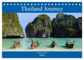 Thailand Journey (Tischkalender 2024 DIN A5 quer), CALVENDO Monatskalender von Heeb,  Christian