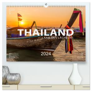 THAILAND – Land des Lächelns (hochwertiger Premium Wandkalender 2024 DIN A2 quer), Kunstdruck in Hochglanz von Weigt,  Mario
