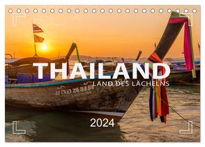 THAILAND – Land des Lächelns (Tischkalender 2024 DIN A5 quer), CALVENDO Monatskalender von Weigt,  Mario