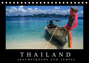 Thailand – Traumstrände und Tempel (Tischkalender 2022 DIN A5 quer) von Mueringer,  Christian