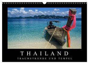 Thailand – Traumstrände und Tempel (Wandkalender 2024 DIN A3 quer), CALVENDO Monatskalender von Mueringer,  Christian