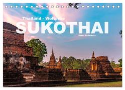 Thailand – Welterbe Sukothai (Tischkalender 2024 DIN A5 quer), CALVENDO Monatskalender von Schickert,  Peter
