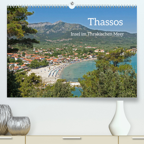Thassos – Insel im Thrakischen Meer (Premium, hochwertiger DIN A2 Wandkalender 2023, Kunstdruck in Hochglanz) von Kuttig,  Siegfried