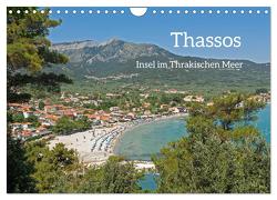 Thassos – Insel im Thrakischen Meer (Wandkalender 2024 DIN A4 quer), CALVENDO Monatskalender von Kuttig,  Siegfried