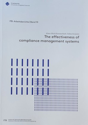 The effectiveness of compliance management systems von Krumme,  Robin, Remmerbach,  Klaus-Ulrich