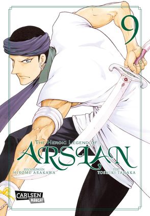 The Heroic Legend of Arslan 9 von Arakawa,  Hiromu, Keller,  Yuko, Tanaka,  Yoshiki
