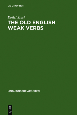 The old English weak verbs von Stark,  Detlef