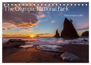 The Olympic National Park – Washington USA (Tischkalender 2024 DIN A5 quer), CALVENDO Monatskalender von Klinder,  Thomas