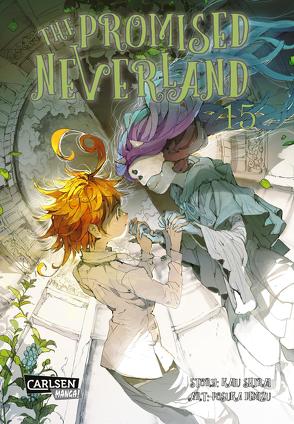 The Promised Neverland 15 von Demizu,  Posuka, Shirai,  Kaiu, Steggewentz,  Luise