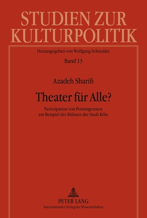 Theater für Alle? von Sharifi,  Azadeh
