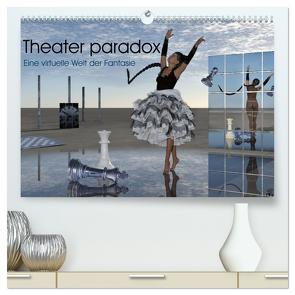 Theater paradox (hochwertiger Premium Wandkalender 2024 DIN A2 quer), Kunstdruck in Hochglanz von Reinecke,  Herbert