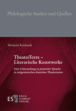 TheaterTexte – Literarische Kunstwerke von Reinhardt,  Michaela