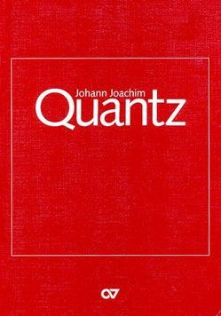 Thematisch-systematisches Verzeichnis der Werke von Johann Joachim Quantz von Augsbach,  Horst