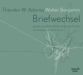 Theodor W. Adorno – Walter Benjamin Briefwechsel von Adorno,  Theodor W., Benjamin,  Walter, Wuttke,  Martin, Zischler,  Hanns
