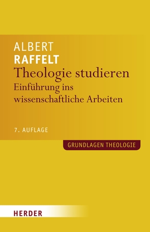 Theologie studieren von Raffelt,  Prof. Albert