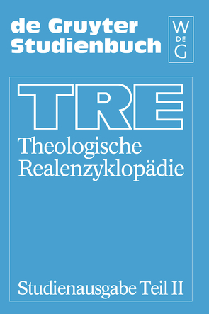 Theologische Realenzyklopädie / Katechumenat/Katechumenen – Publizistik/Presse von Balz,  Horst R., et al., Krause,  Gerhard (bis Bd 12), Mueller,  Gerhard