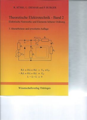 Theoretische Elektrotechnik – Band 2 – 3 von Bürger,  Peter, Diemar,  Ute, Süsse,  Roland Karl