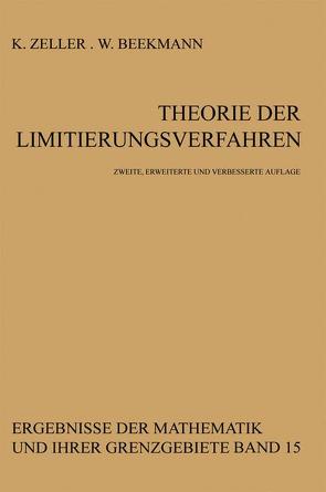 Theorie der Limitierungsverfahren von Beekmann,  W., Zeller,  Karl