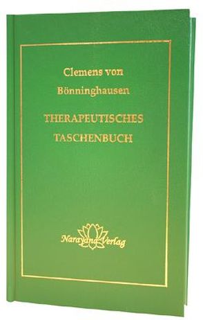 Therapeutisches Taschenbuch von Boenninghausen,  Clemens von